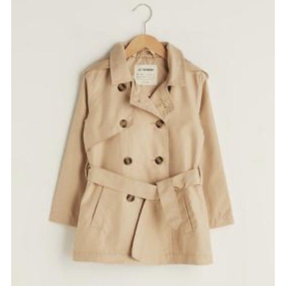 Cherokee Girls Trench Rain Coat Size Large 10/12